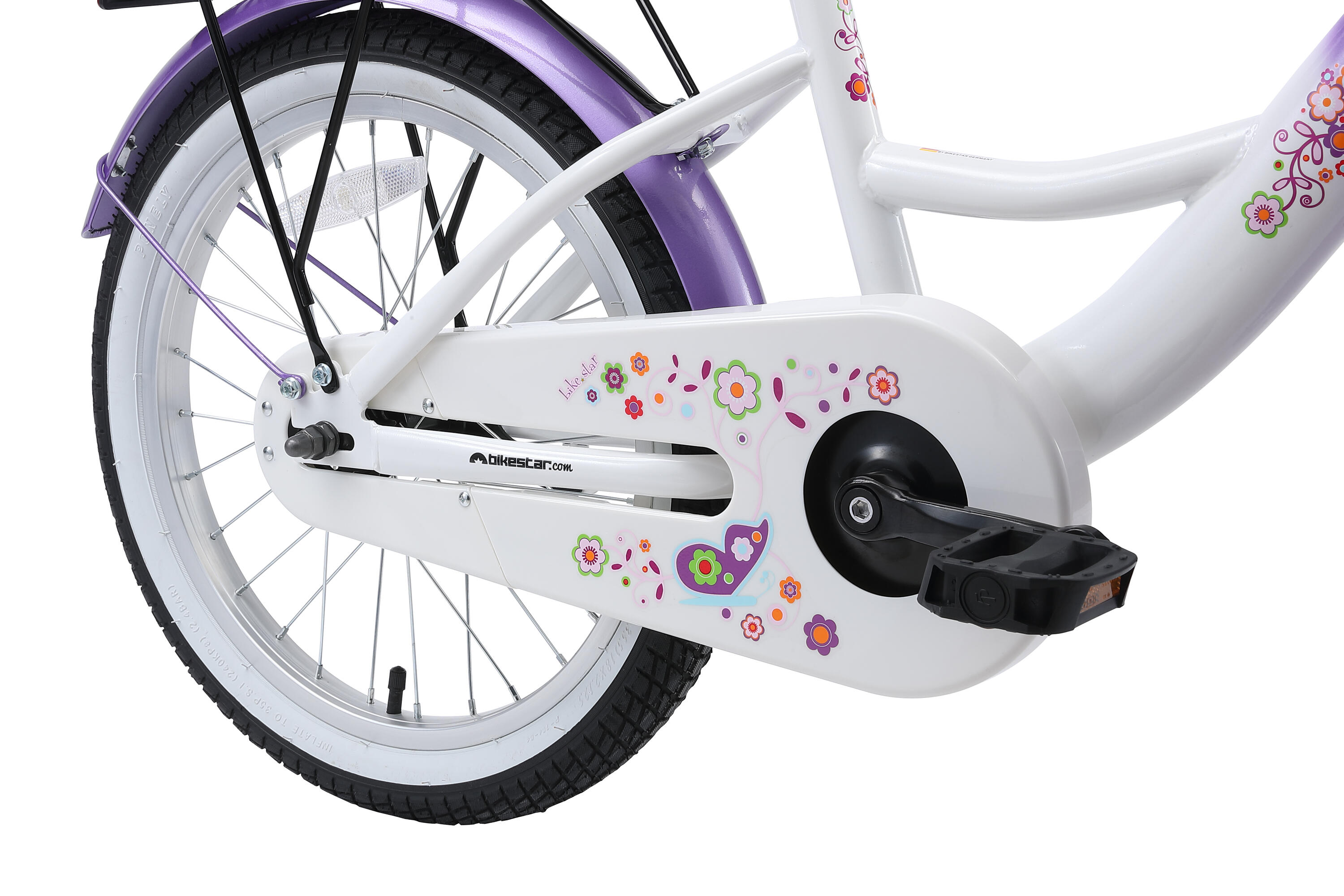 Kinderfiets 18 inch vanaf 5 - 7 jaar, Classic 4/7