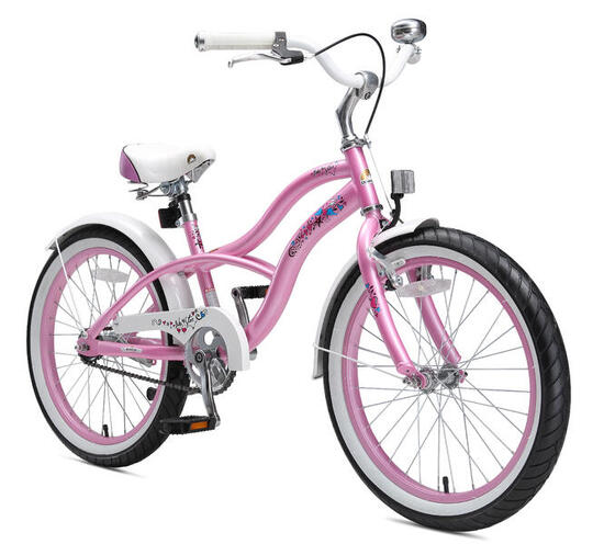 Vélo enfant 20 pouces à partir de 6 - 9 ans, VTC Cruiser