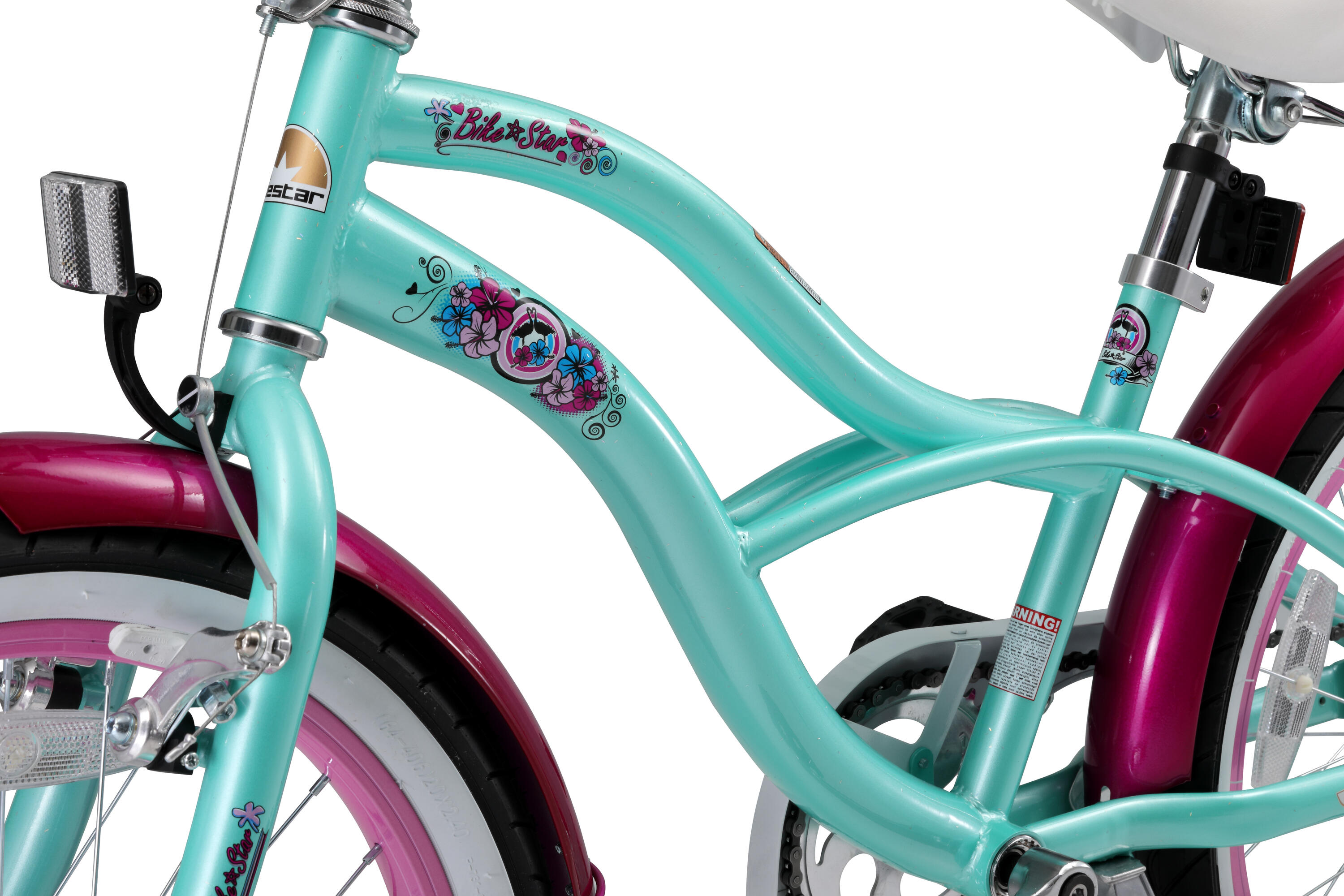 Kinderfahrrad 20 Zoll von 6 - 9 Jahre, Cruiser 5/7