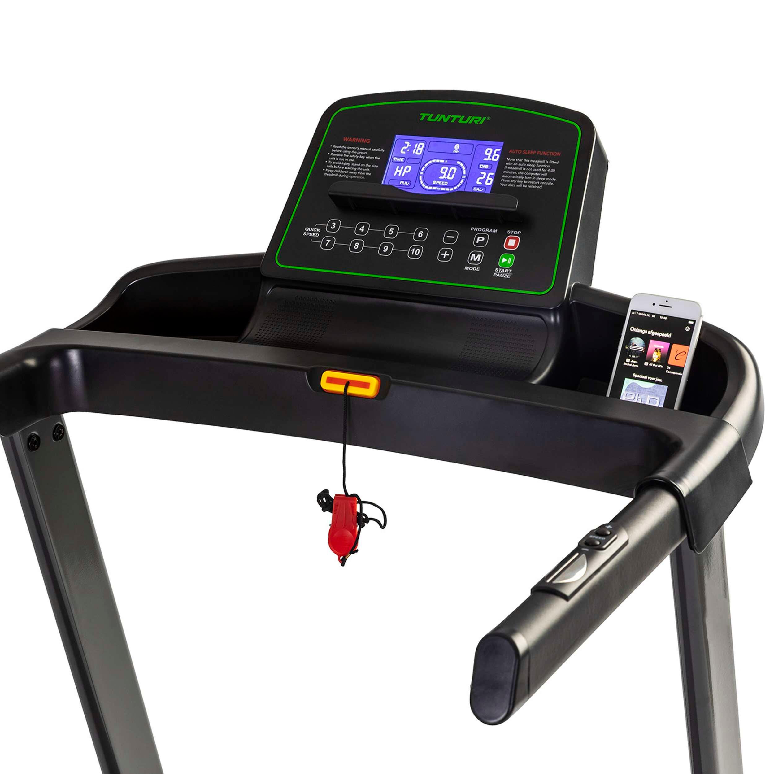 Tunturi Go Run 50 Loopband - Inklapbaar - 20 km/u - 12% helling