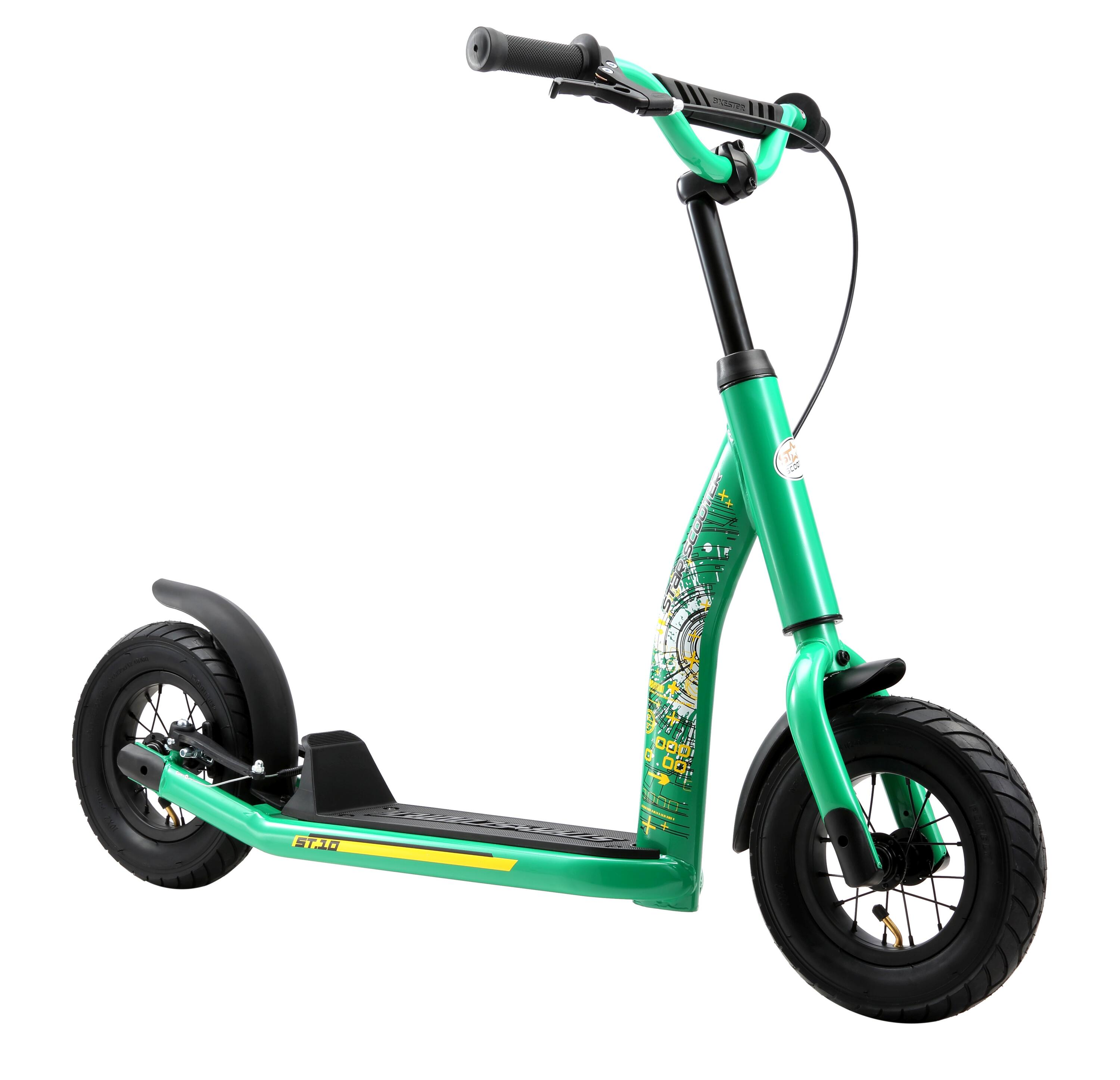 Monopattino con granruote 10", per bambini 5 anni, pneumatici ad aria, NewGen 2/5