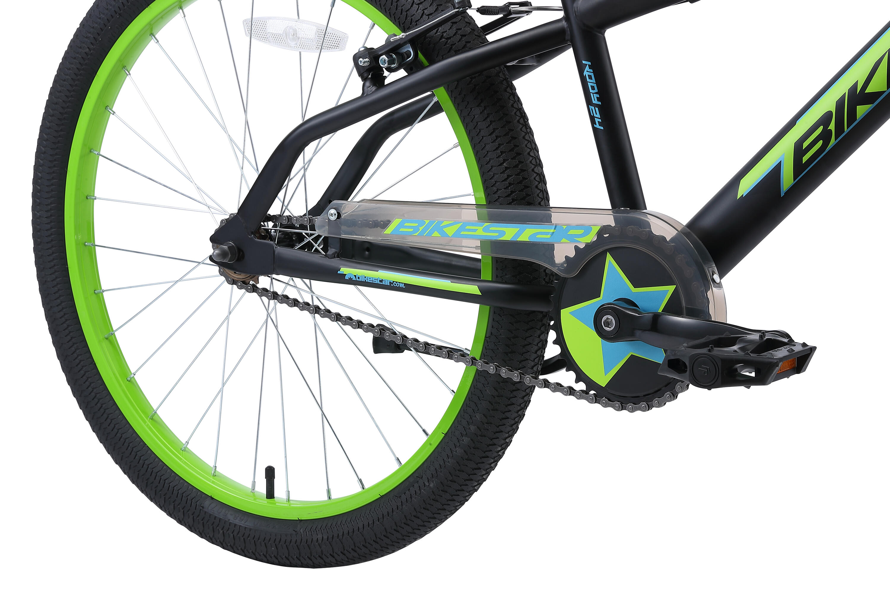 Vélo enfant 24 pouces à partir de 8 - 11 ans, VTC Urban Jungle 5/7