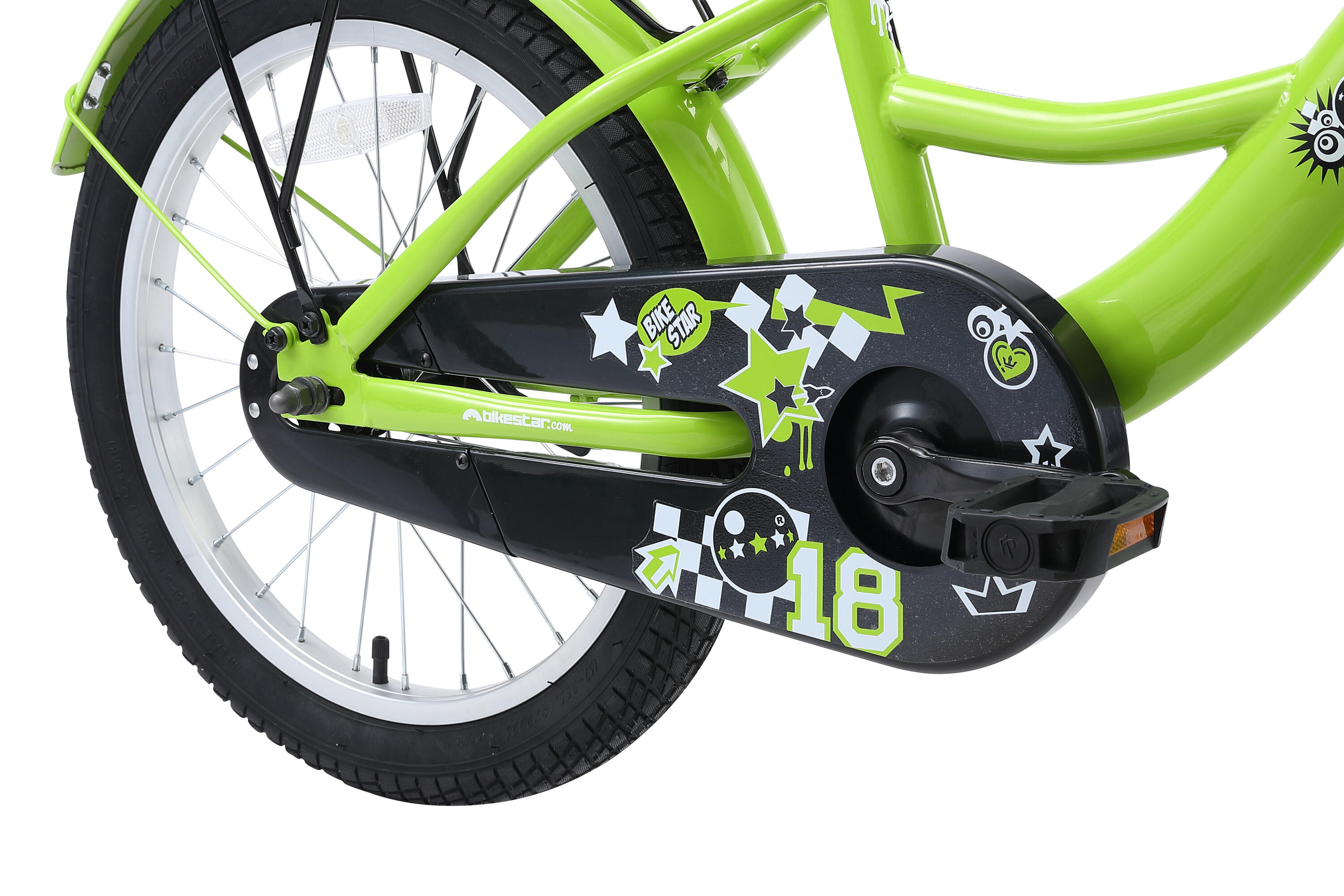 Kinderfiets 18 inch vanaf 5 - 7 jaar, Classic 5/7