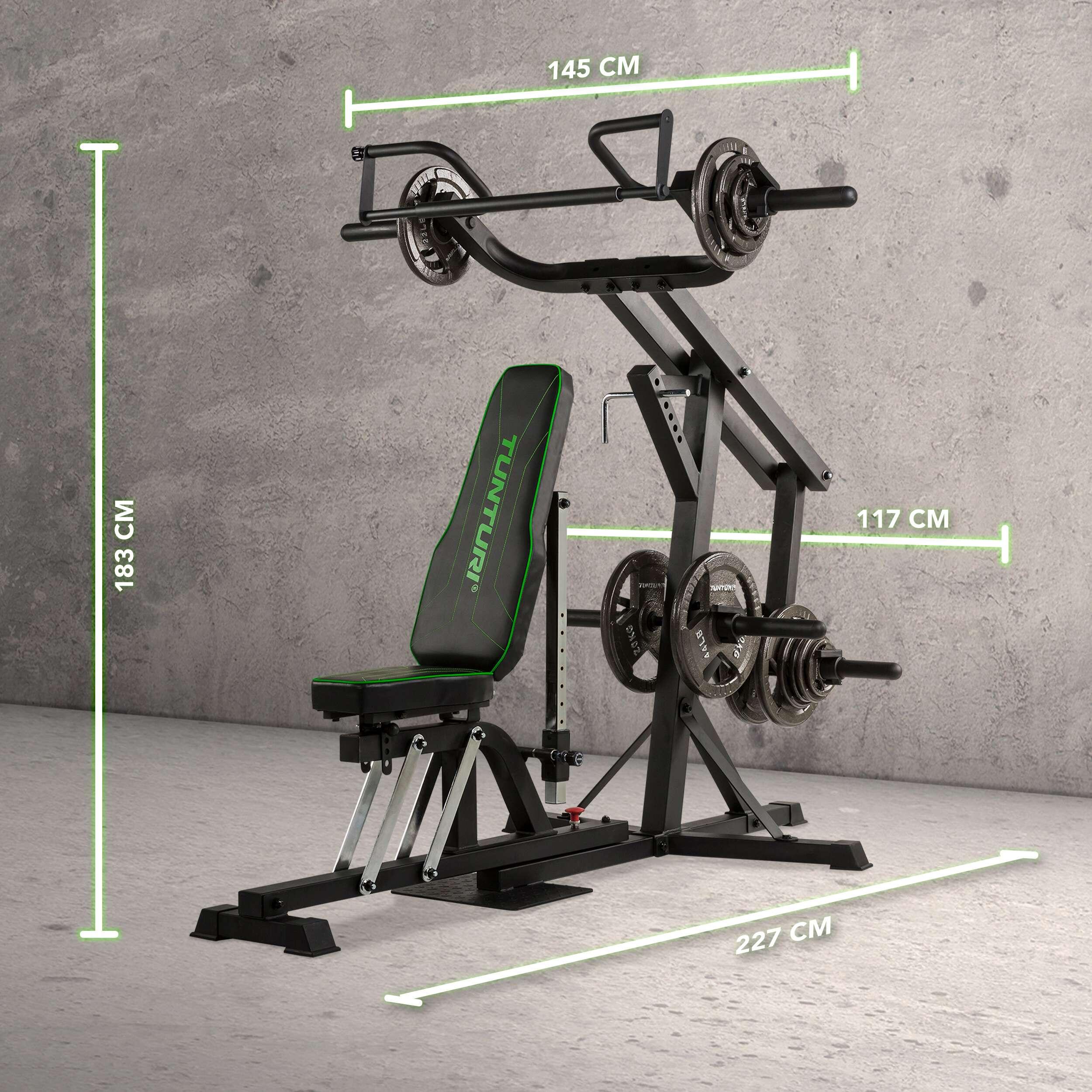 WT80 Banc de Musculation à Levier 7/8