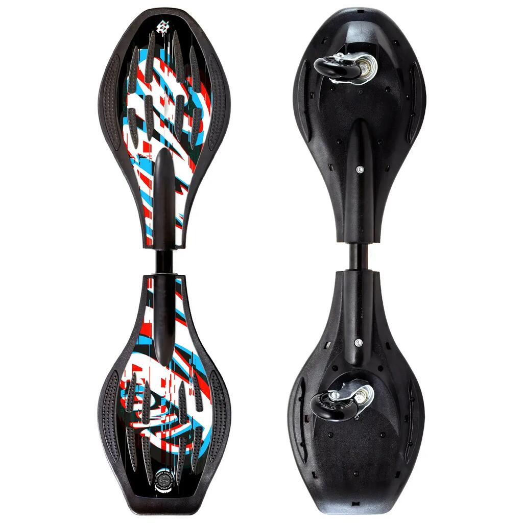 Waveboard Black Glitch Skateboard Unisex