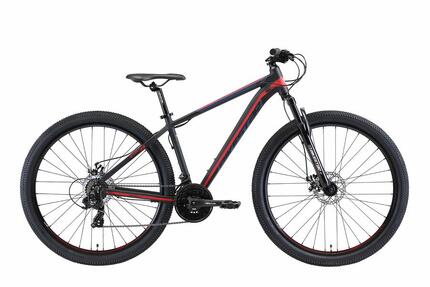 MTB fiets 29" aluminium, hardtail, 21 versnellingen, schijfremmen