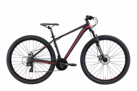MTB fiets 29" aluminium, hardtail, 21 versnellingen, schijfremmen