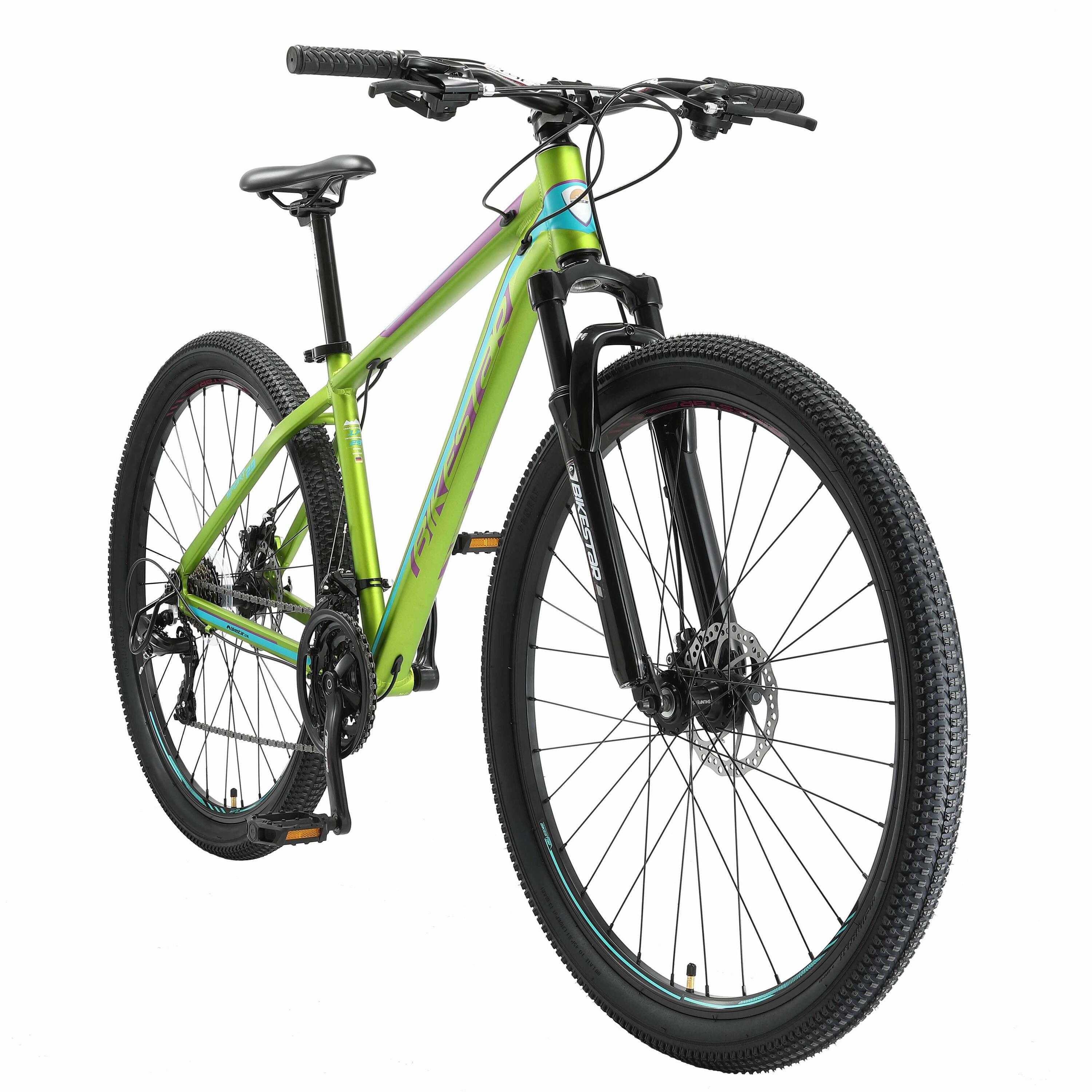 MTB fiets 29" aluminium, hardtail, 21 versnellingen, schijfremmen 2/4
