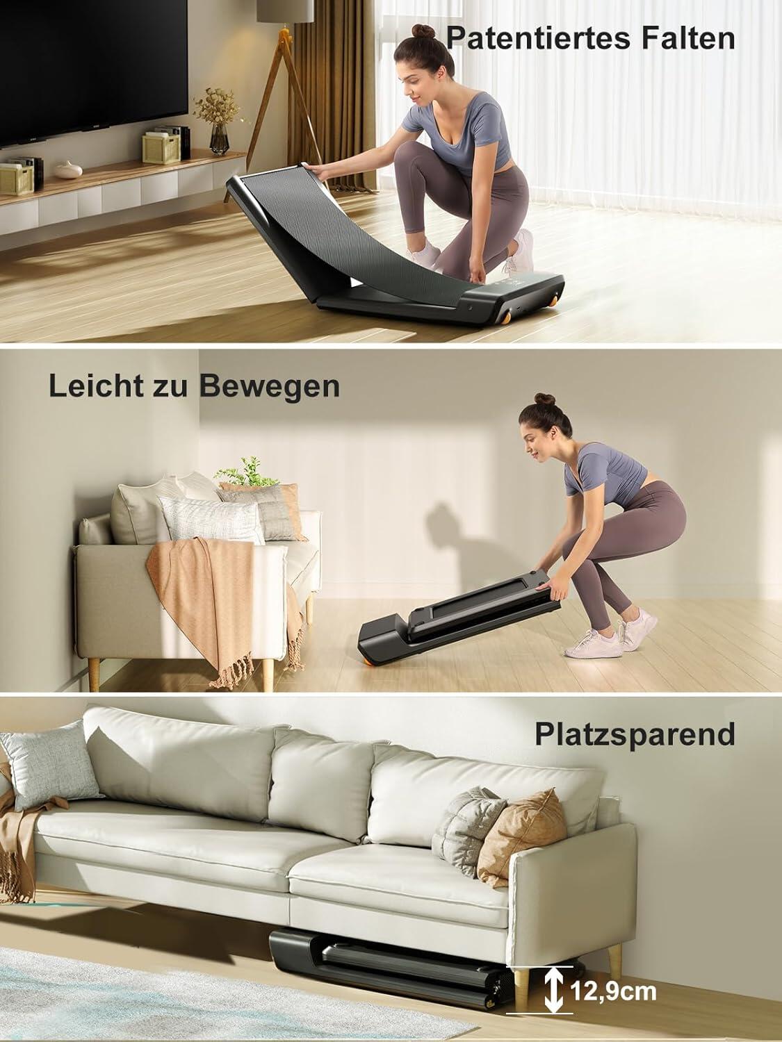 WalkingPad A1 Pro Klappbares Laufband (Maximalgewicht 136 kg) 4/7