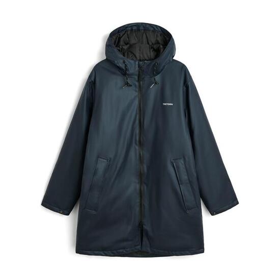 Waterdichte Gevoerde Regenjas Wings Marineblauw