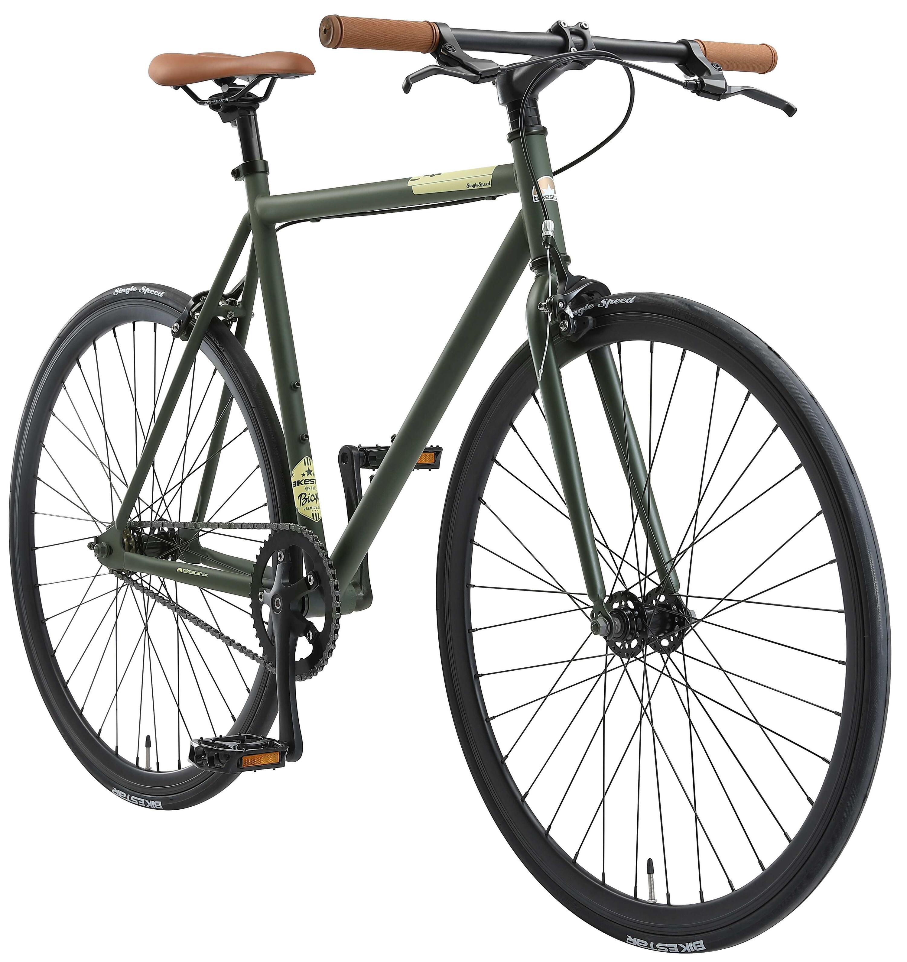 Bicicleta urbana de aluminio single speed 28" 2/7