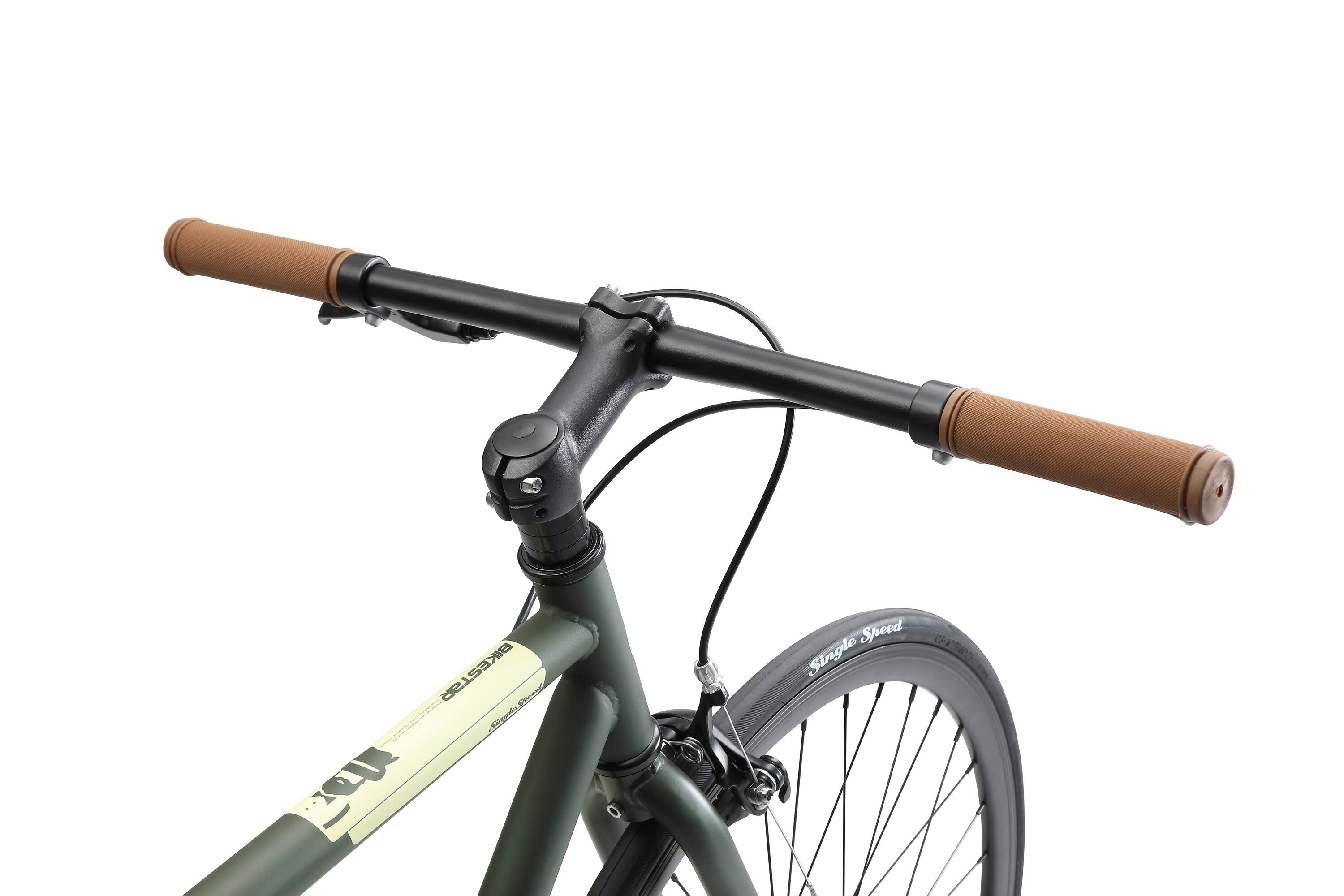 Bicicleta urbana de aluminio single speed 28" 4/7