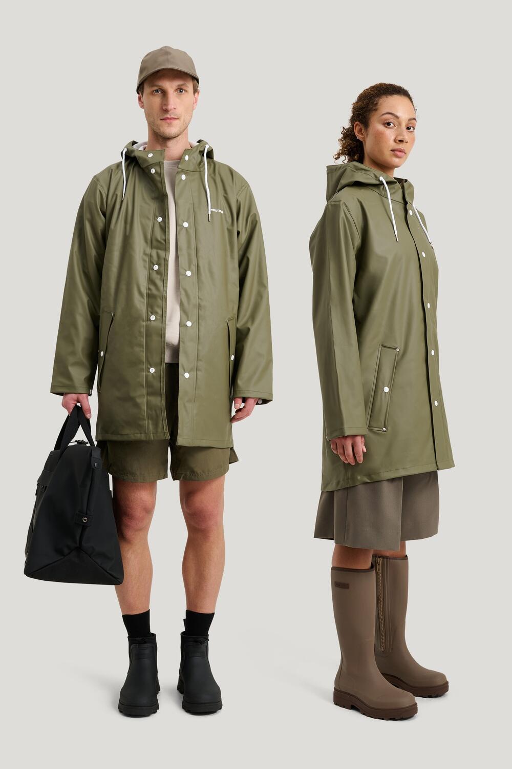 Veste de pluie outdoor imperméable et coupe-vent WINGS Vert 3/7