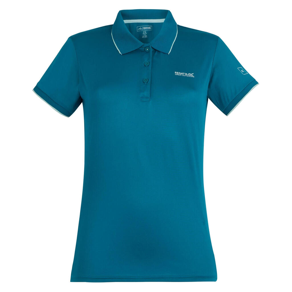 Womens/Ladies Remex II Polo Neck TShirt (Exotic Plume Solid)