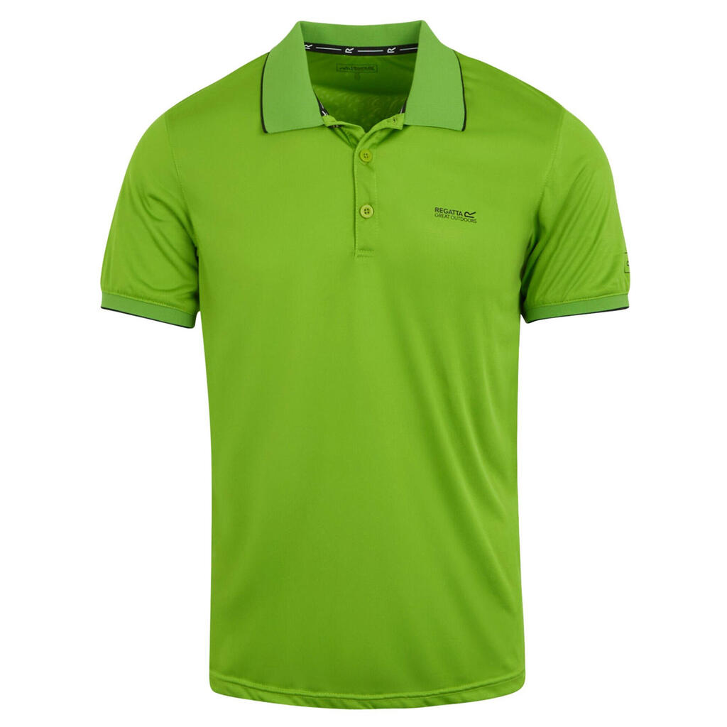 Mens Remex II Polo Shirt (Grenoble Green Solid)