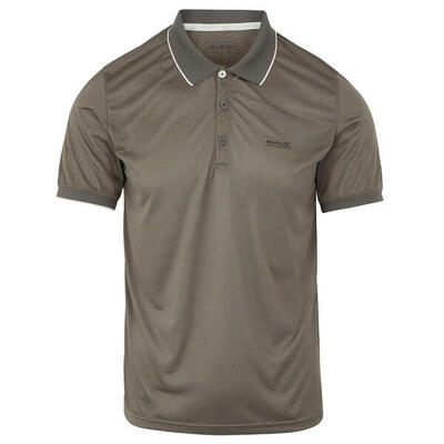 Heren remex ii polo shirt (gevaar rood vast)