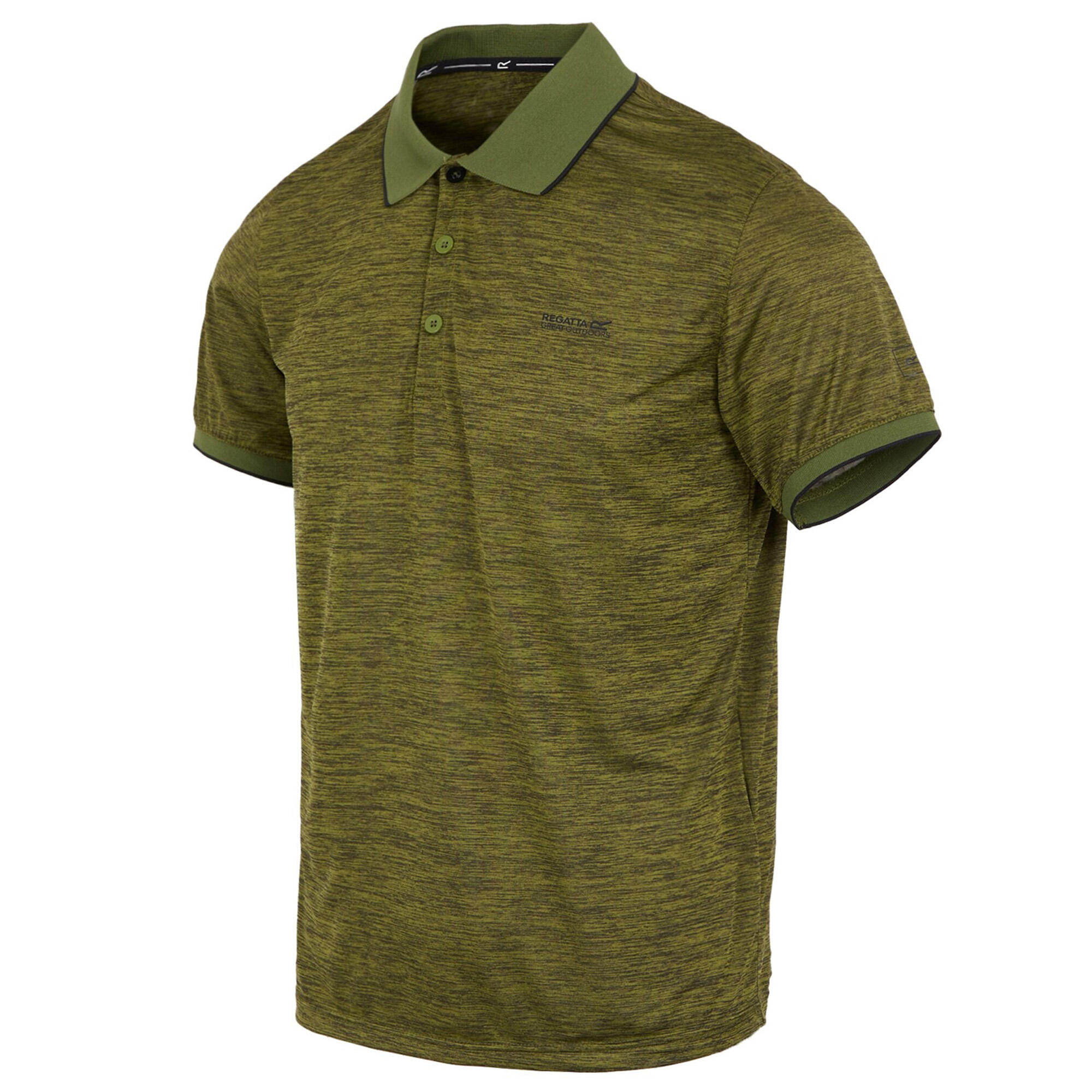 Poloshirt Remex II kurzärmlig Herren Nephrit Grün 3/4