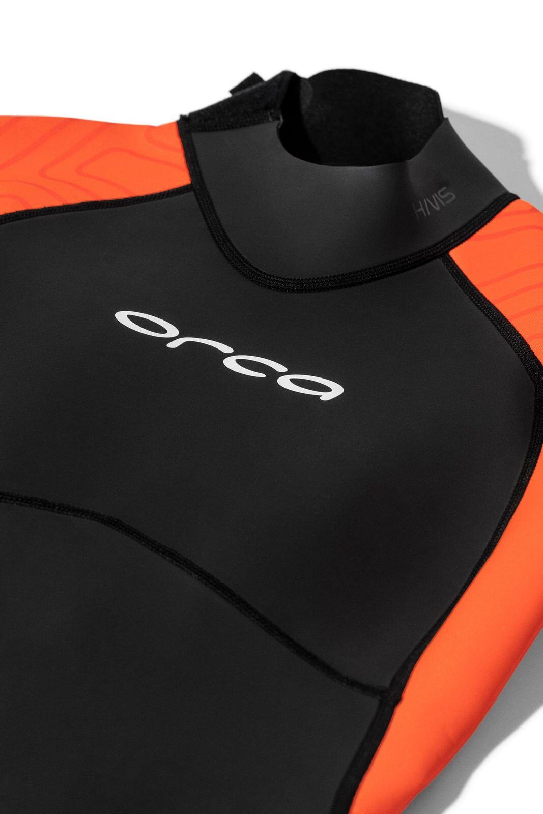 Pianka triathlonowa męska Orca Vitalis Openwater Hi Vis 2,5 mm black 6/7