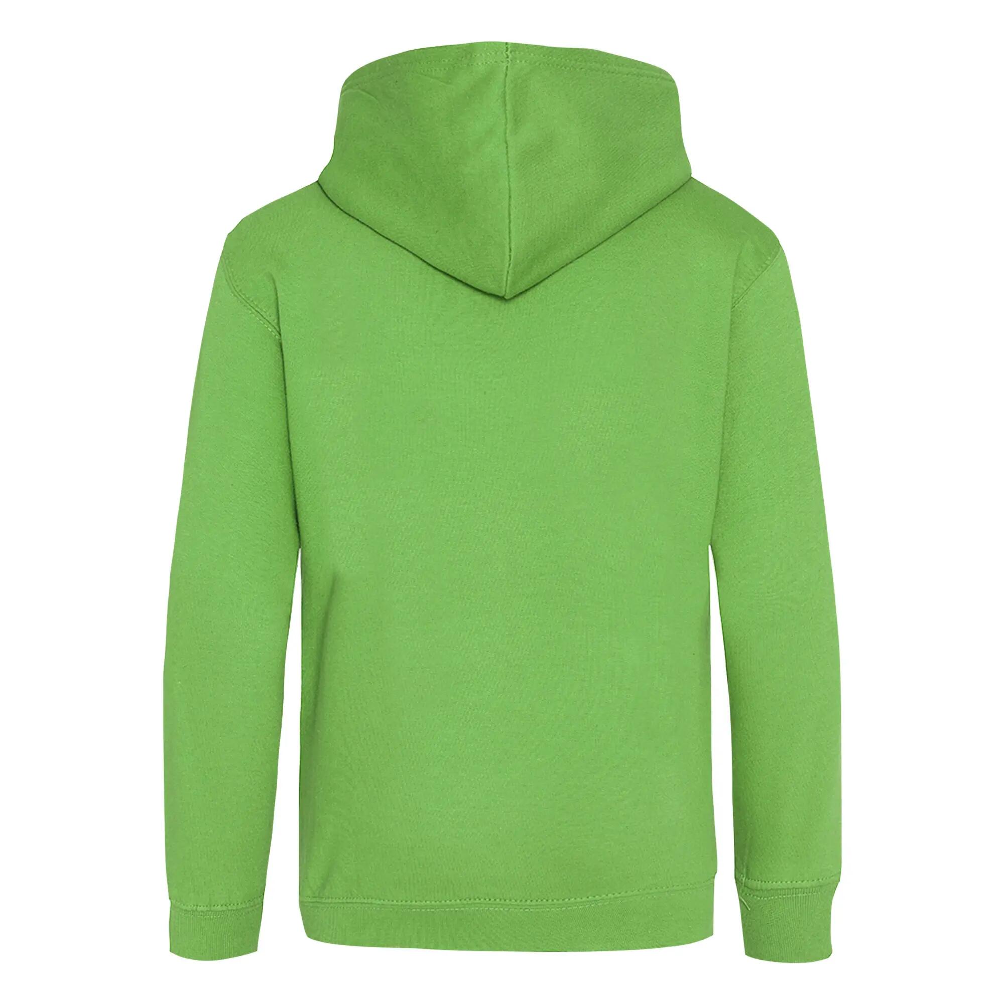 Kapuzen Pullover Kinder Limette 2/2