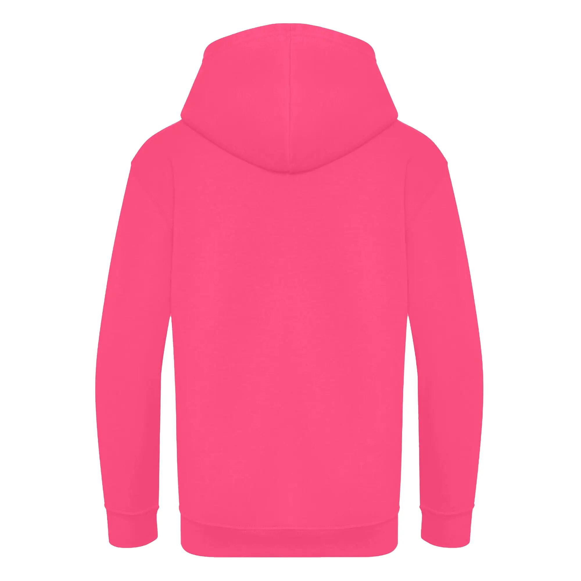 Kapuzen Weste Kinder Dunkles Pink 2/2