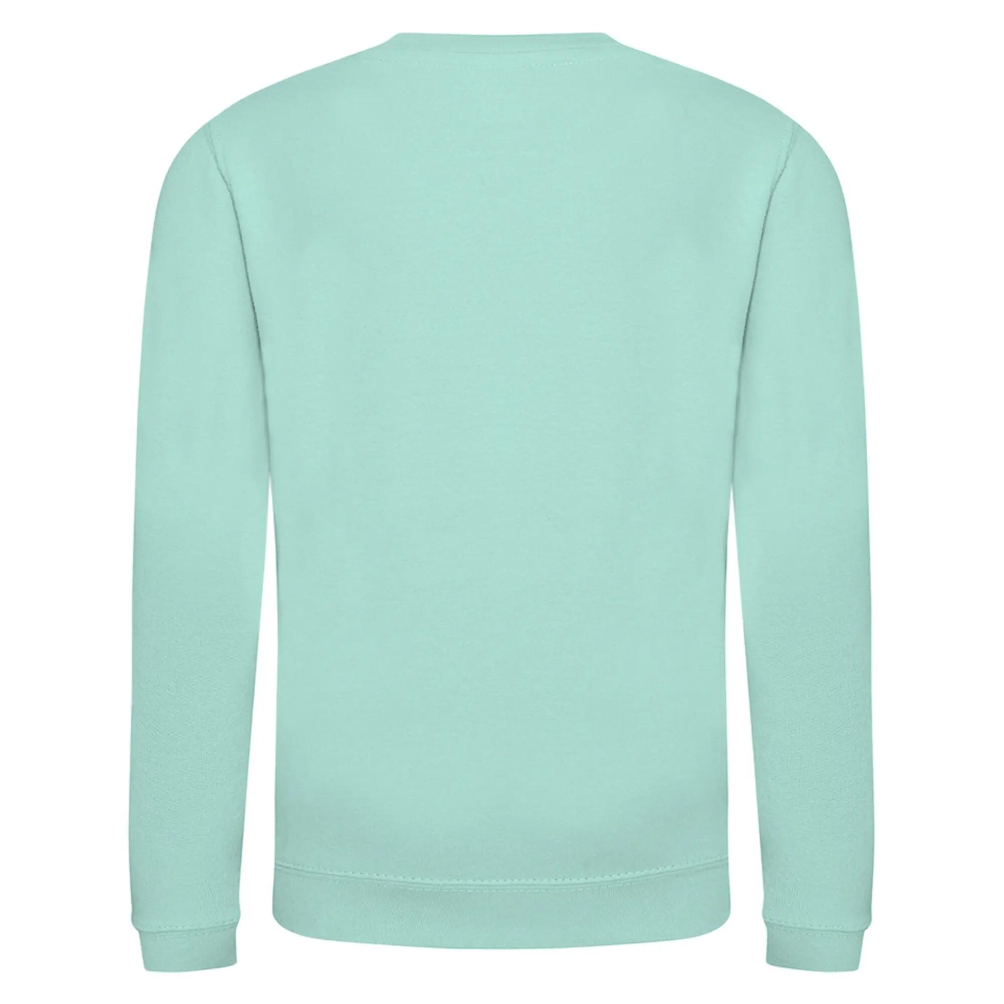 Sweat Uni Enfant Unisexe (Vert Pâle) 2/2