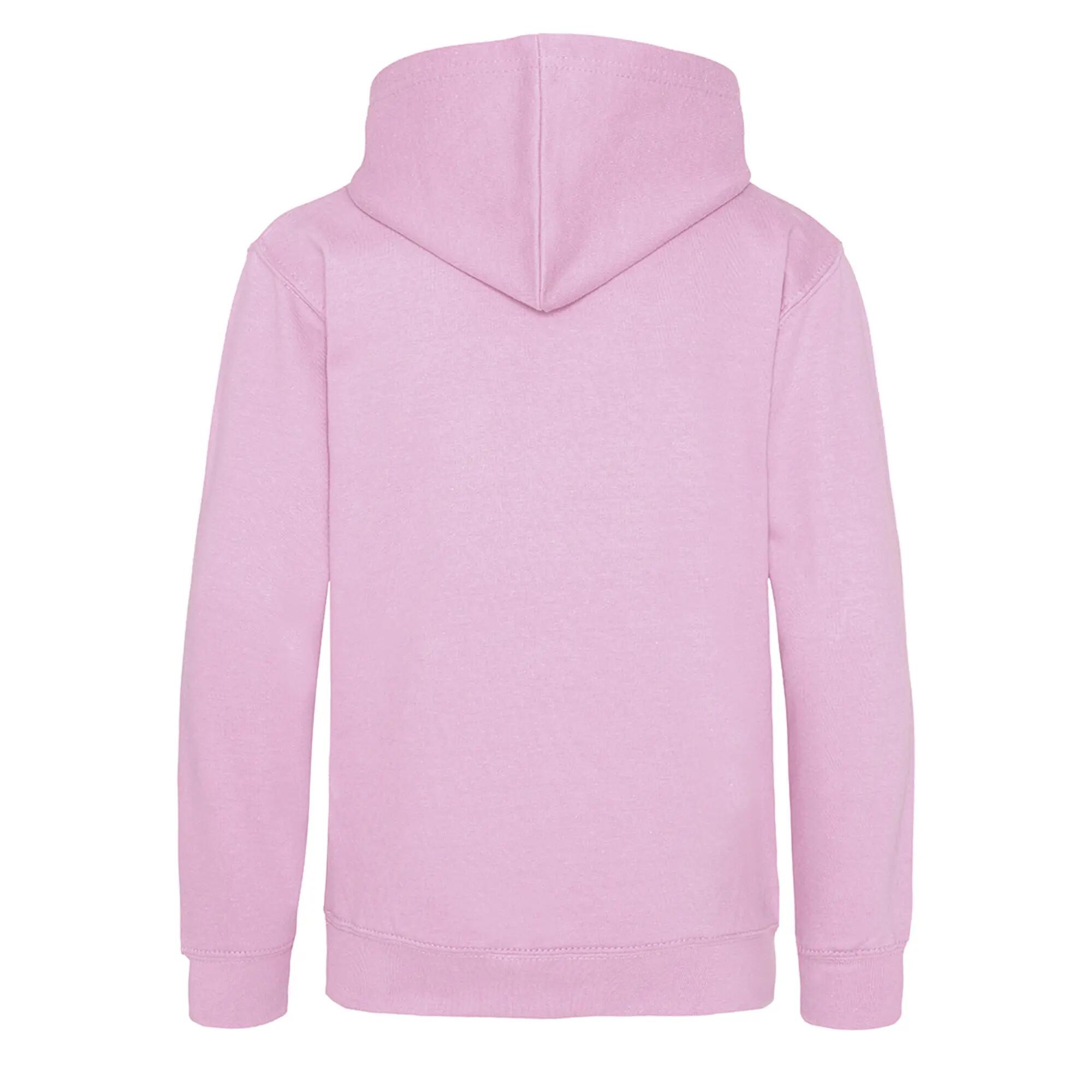 Kapuzen Pullover Kinder Babyrosa 2/2