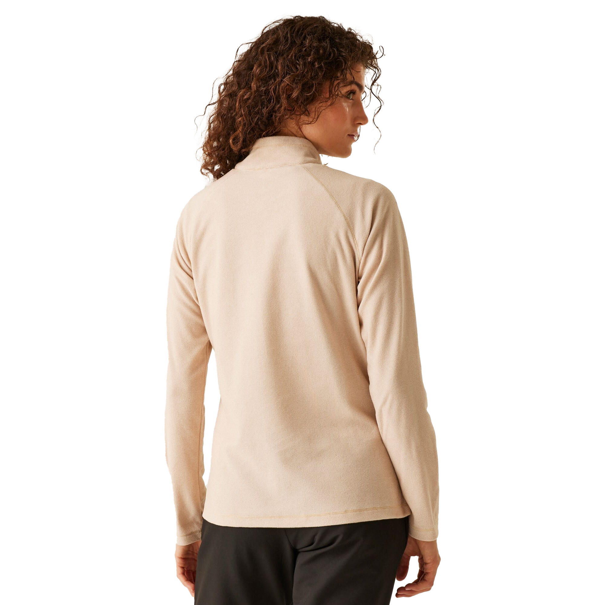 Great Outdoors Felpa A Cerniera Corta In Pile Donna Regatta Montes Grigio Caldo 3/5