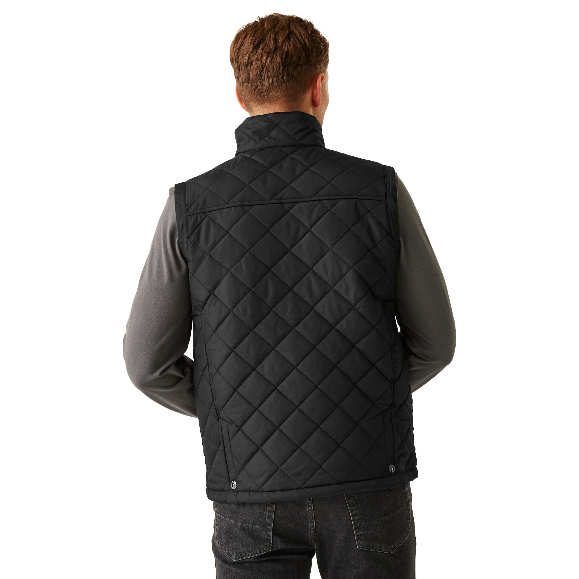 Gilet Imbottito Trapuntato Uomo Regatta Professional Nero 3/5