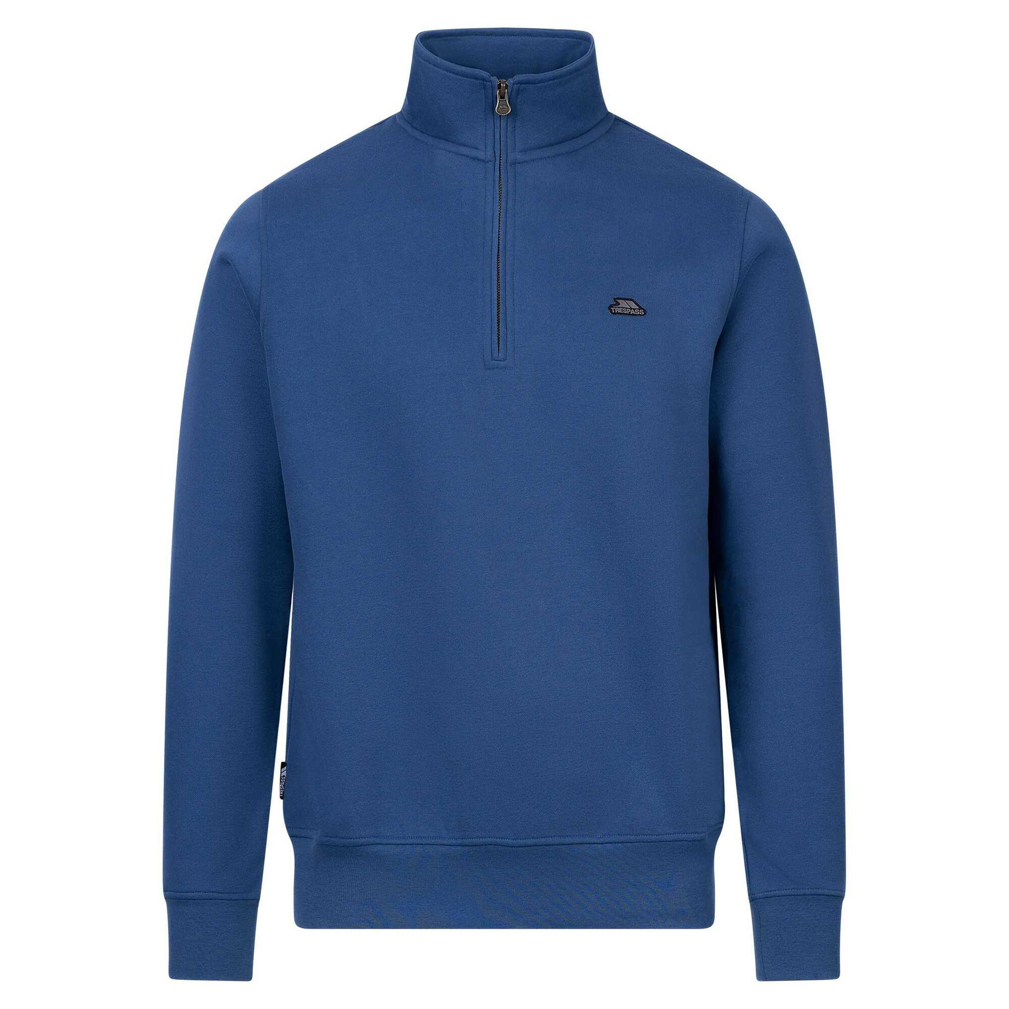 TRESPASS Mens Shannonton Sweatshirt (Indigo Tone)
