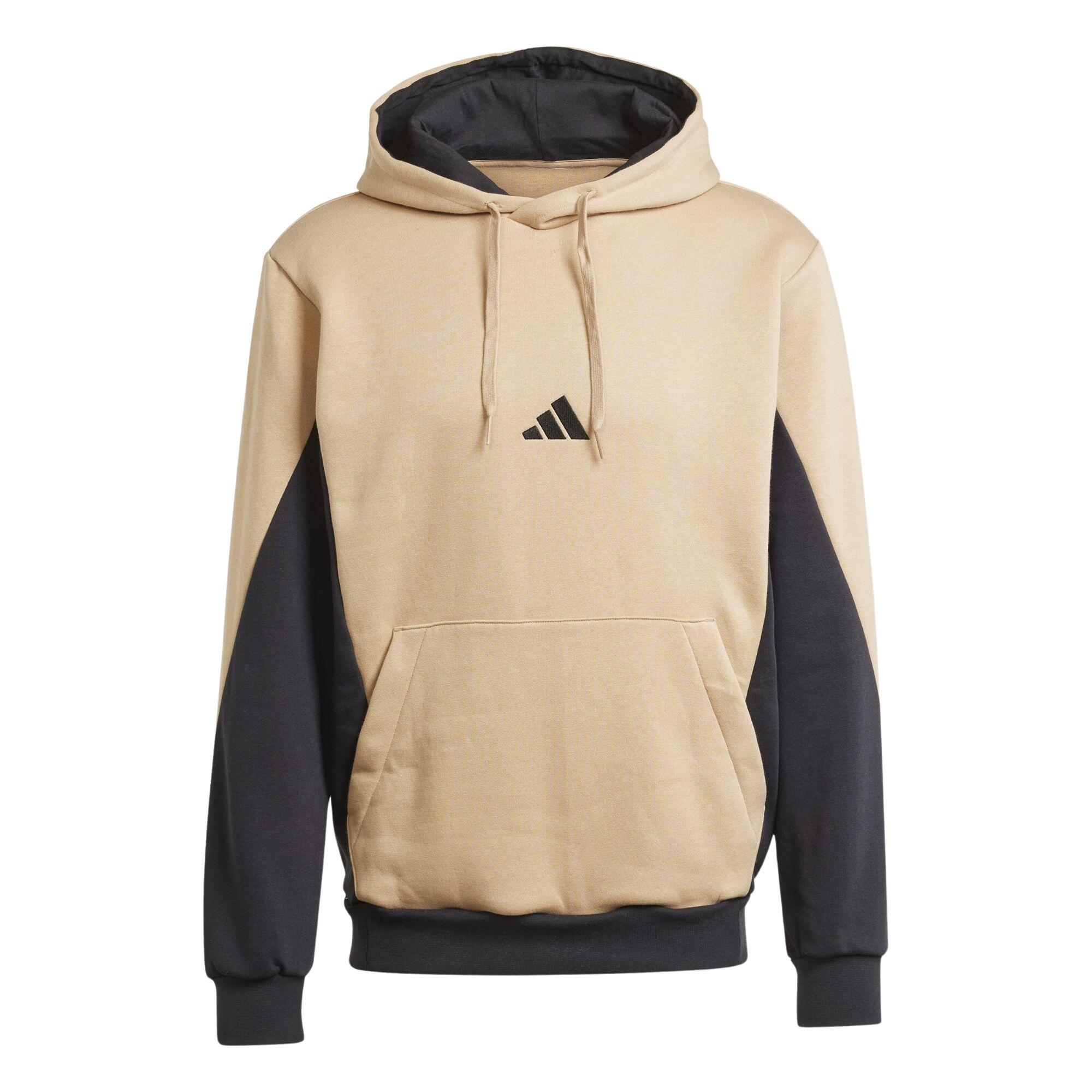 Tute complete uomo (fleece) adidas beige 4/5