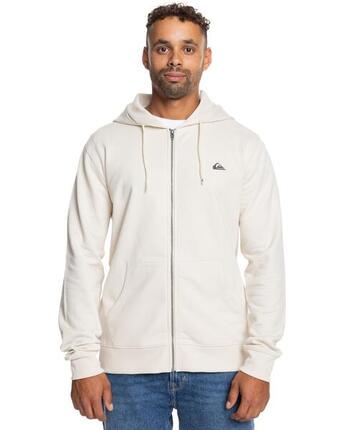 Sweat à capuche zippé BASIC ZIP Noir Homme