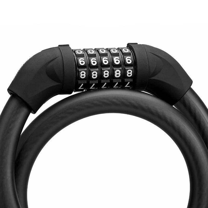 Zapięcie rowerowe Rockbros 18x870mm na szyfr 3/5