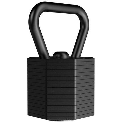 Verstellbare Kettlebell – 19,5 kg Kettlebellset – Verstellbar von 3,5 bis 19,5