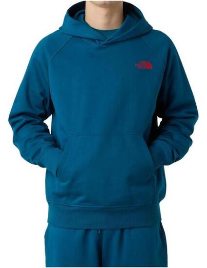 Jersey e felpa per uomo The North Face Raglan box Blu.
