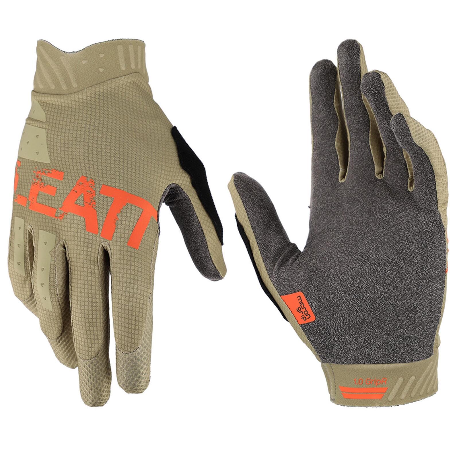 Gants Longs Leatt VTT 1.0 GripR Dune 2/7