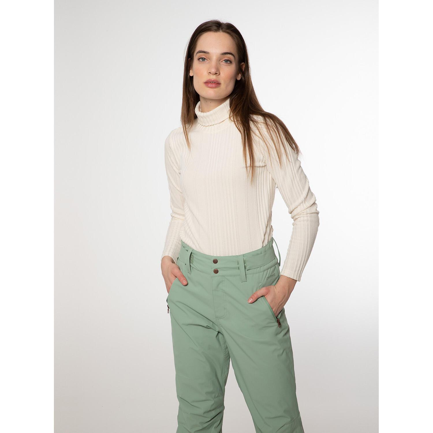 Damen Skihose W CINNAMSNOWPANTS 6/7