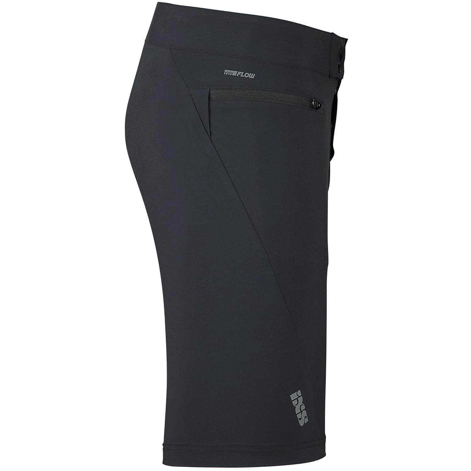 Short de VTT Flow XTG - Noir 3/4