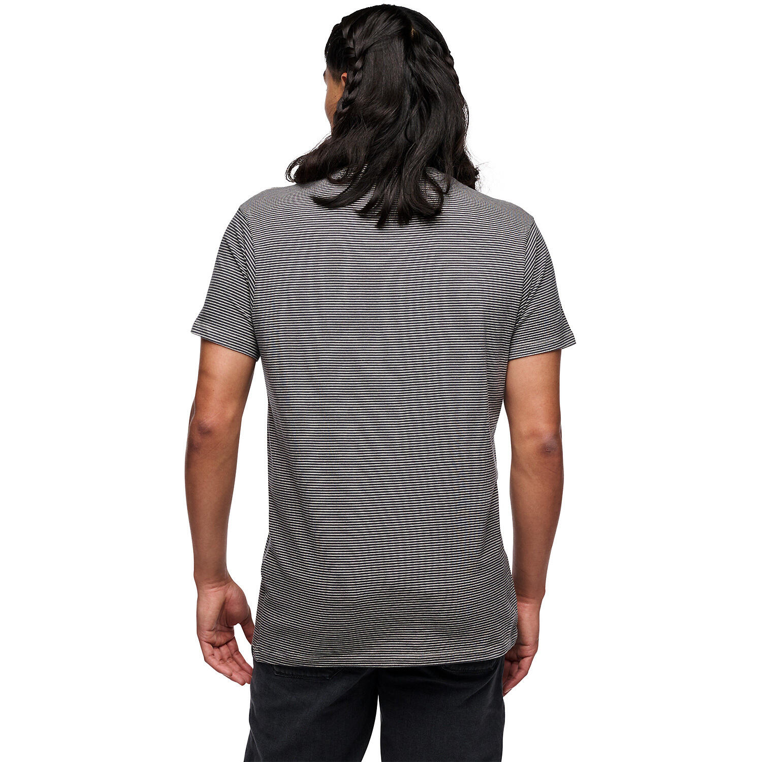 Herren T-Shirt M BD STRIPE SS TEE 3/6