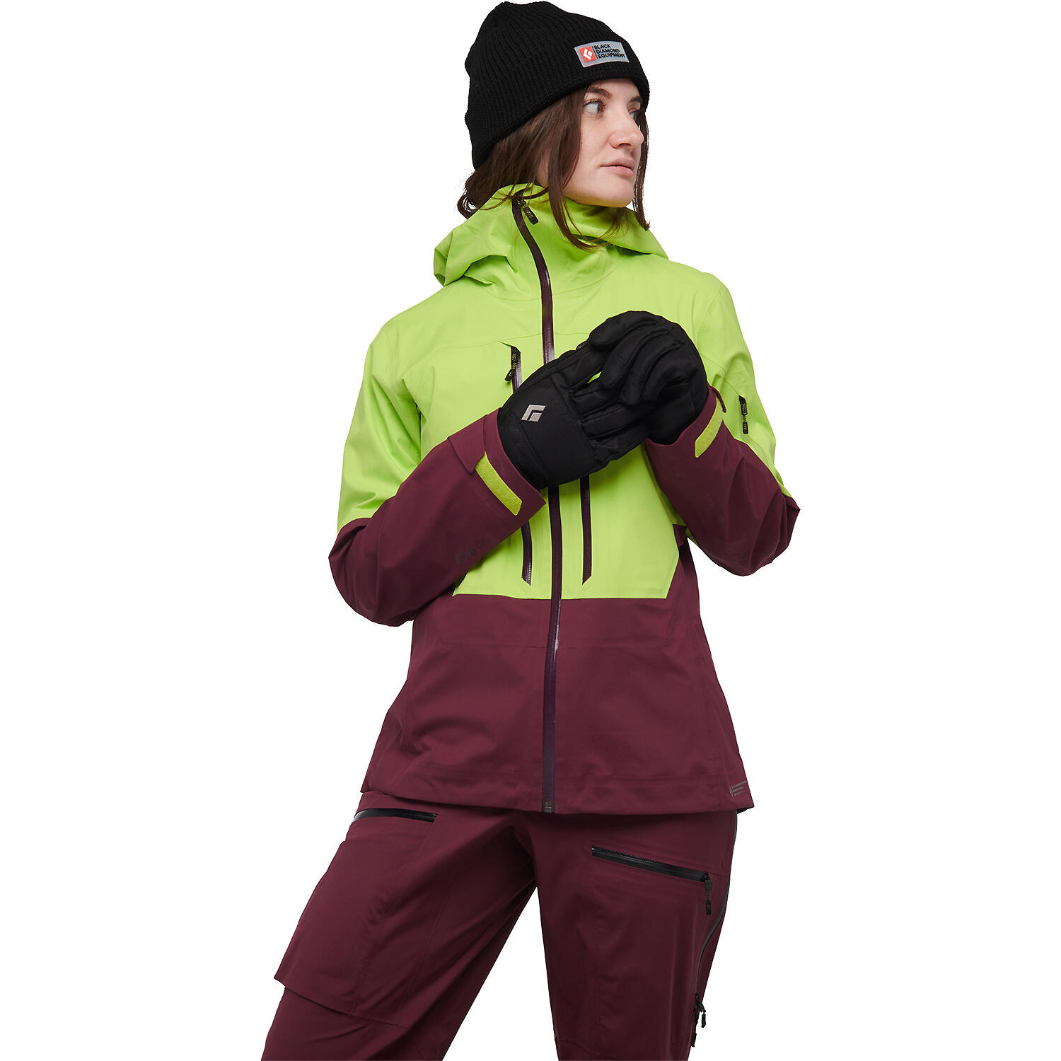 Damen Jacke W RECLT STRETCH SHELL 3/7