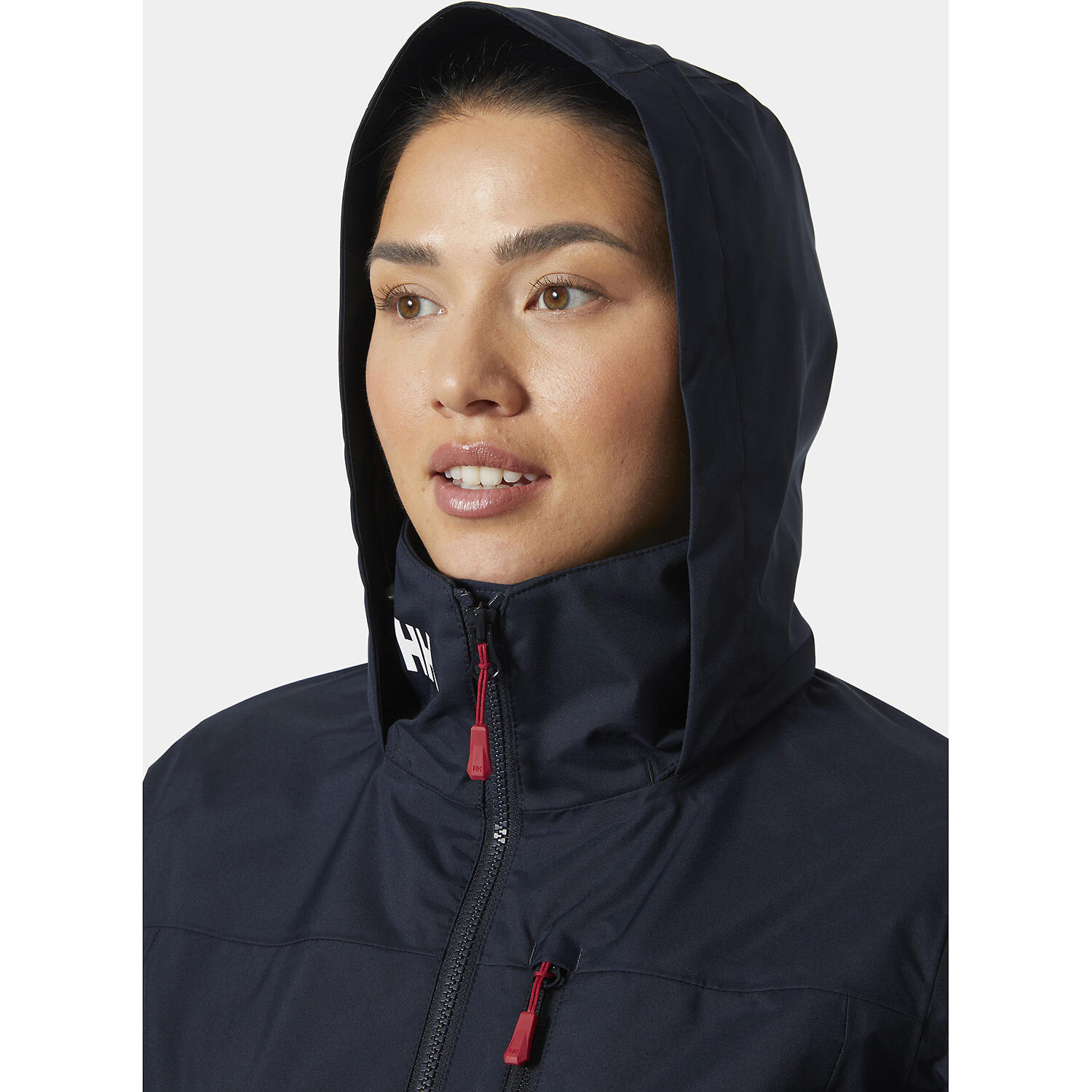 Chaqueta Azul Mujer Helly Hansen Crew Hooded Sailing Jacket 2.0 Navy 7/7