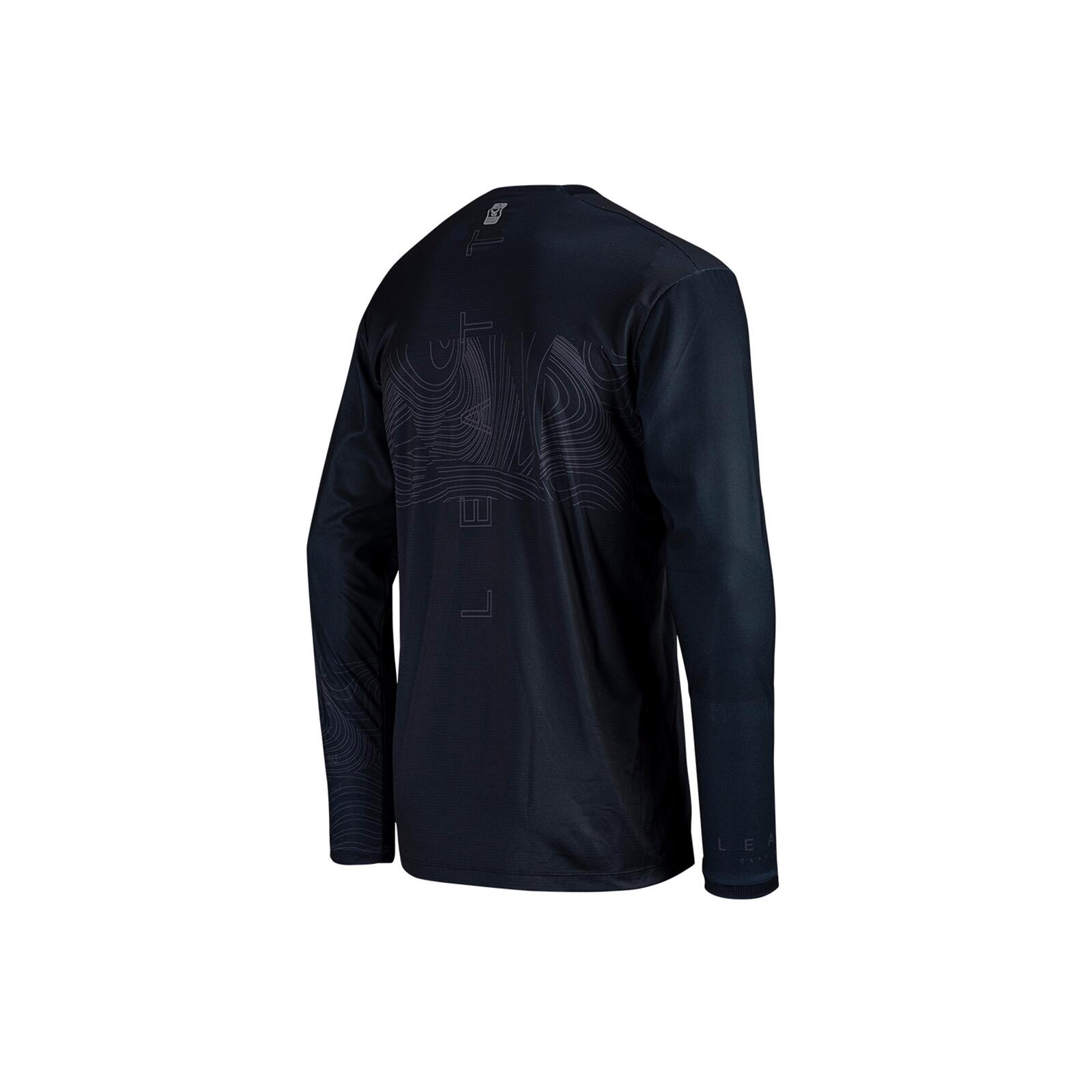 Maillot VTT Gravity 3.0 à manches longues avec une excellente coupe Noir Homme 2/6