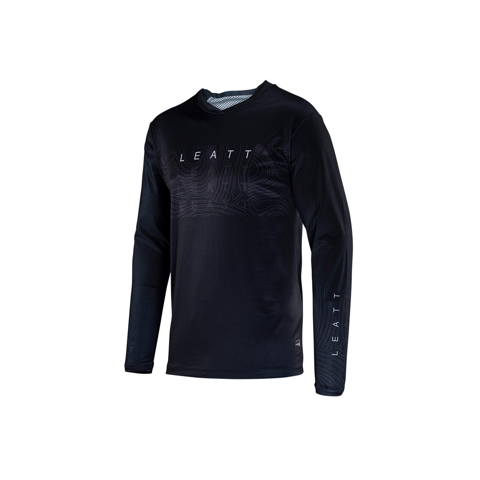 Leatt - Maillot Vtt Gravity 3.0 À Manches Longues Avec Une Excellente Coupe Noir Homme - Maillot Manches Longues - Noir - 48 Xl - Decathlon