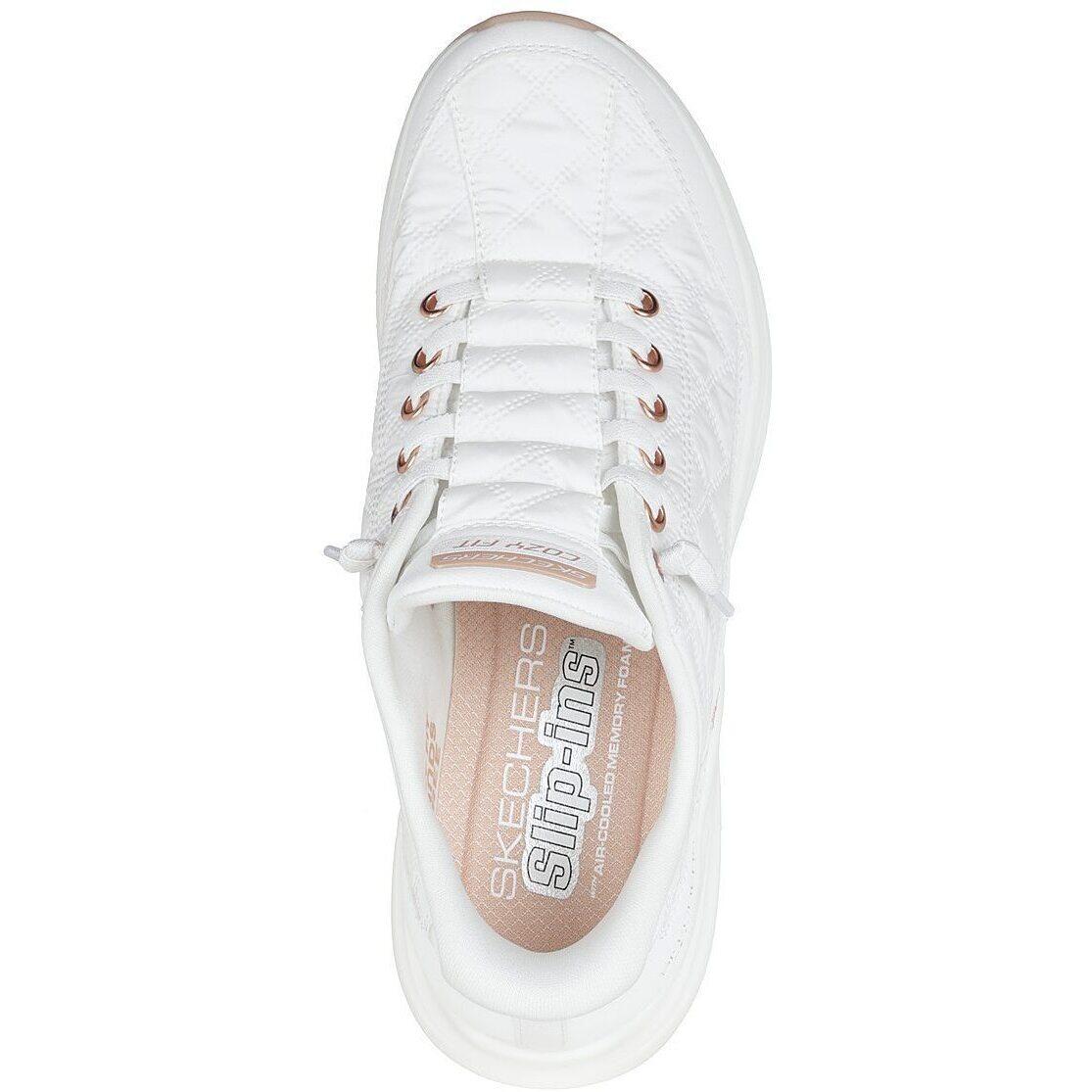 Baskets Skechers Contour Foam - Golden Hour, Blanc, Femmes 2/5