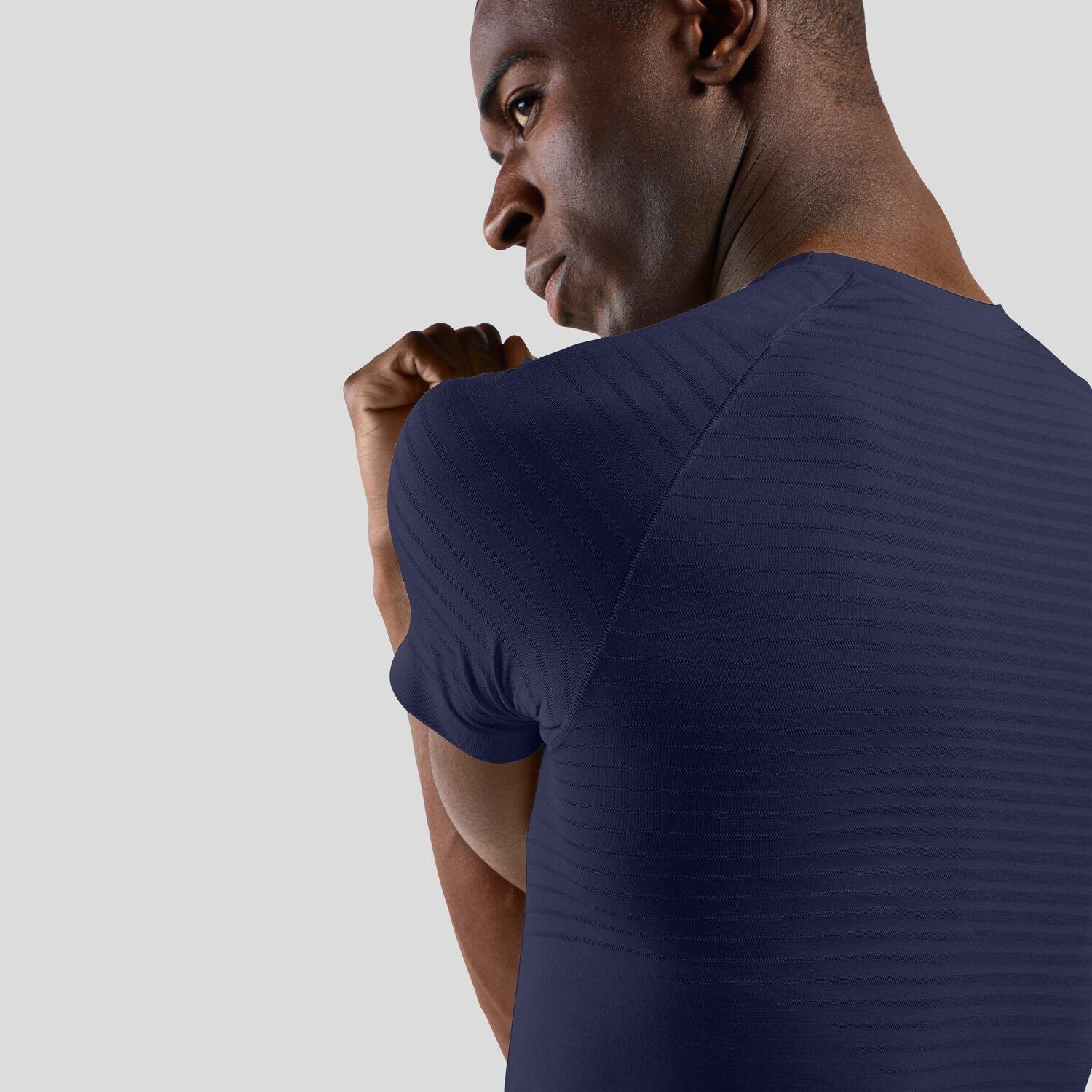 Koszulka męska Odlo PERFORMANCE X-LIGHT BL TOP crew neck s/s 3/6