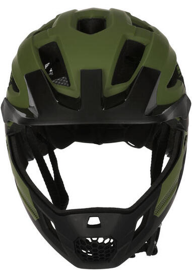 Casco bici integrale per bambini 6-12 | Sabbia| Crazy Safety |Certificato EN1078