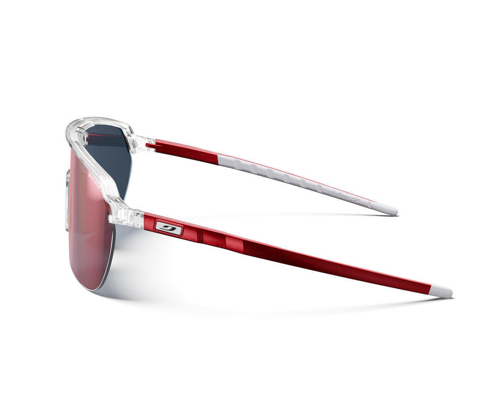 Okulary rowerowe JULBO FREQUENCY crystal/czerwone | Spectron cat 3 3/5