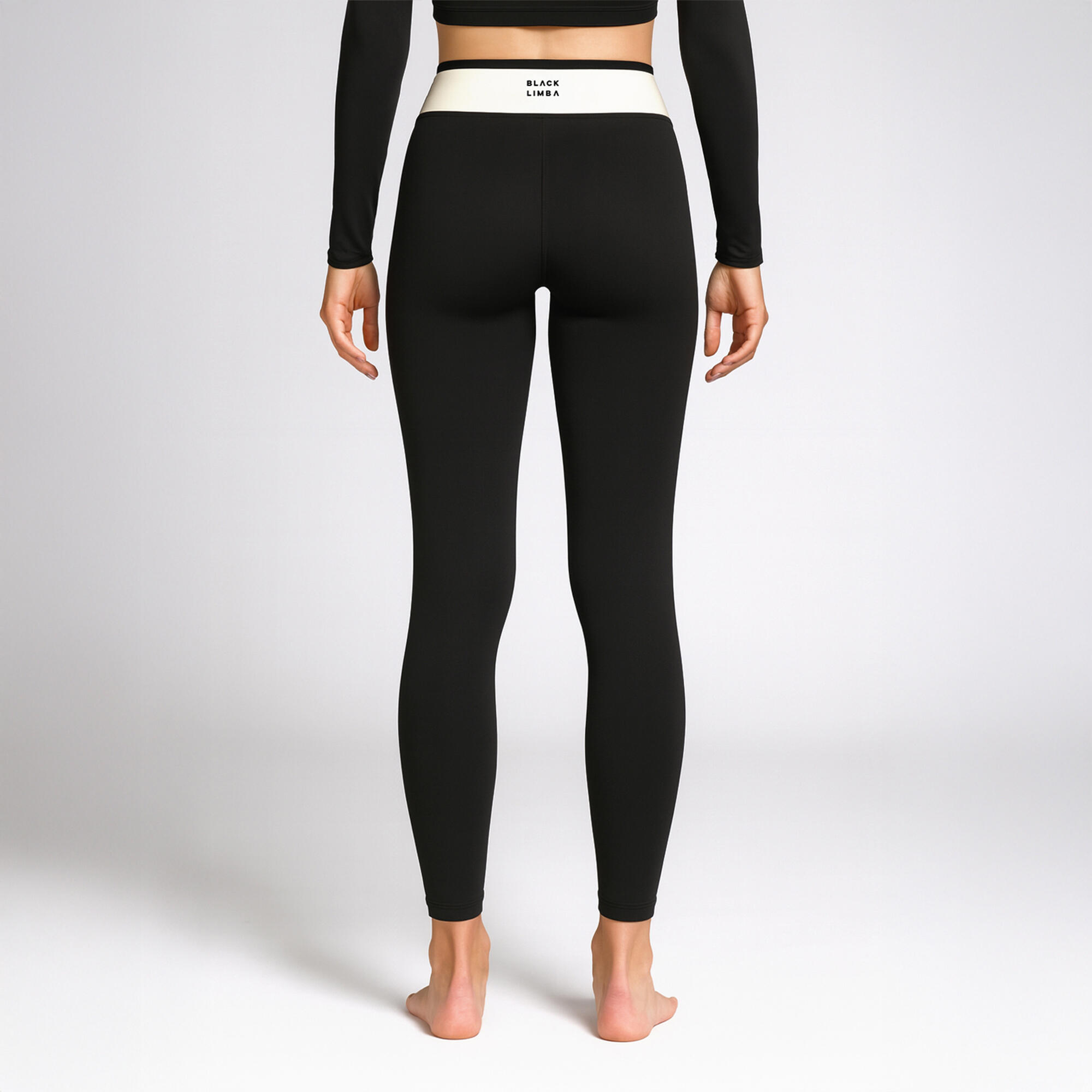 Legging de sport Pyra  pour femmes Black Limba 2/7