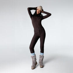 Ensemble de sport Top+Legging Beret & Serra pour femmes Black Limba