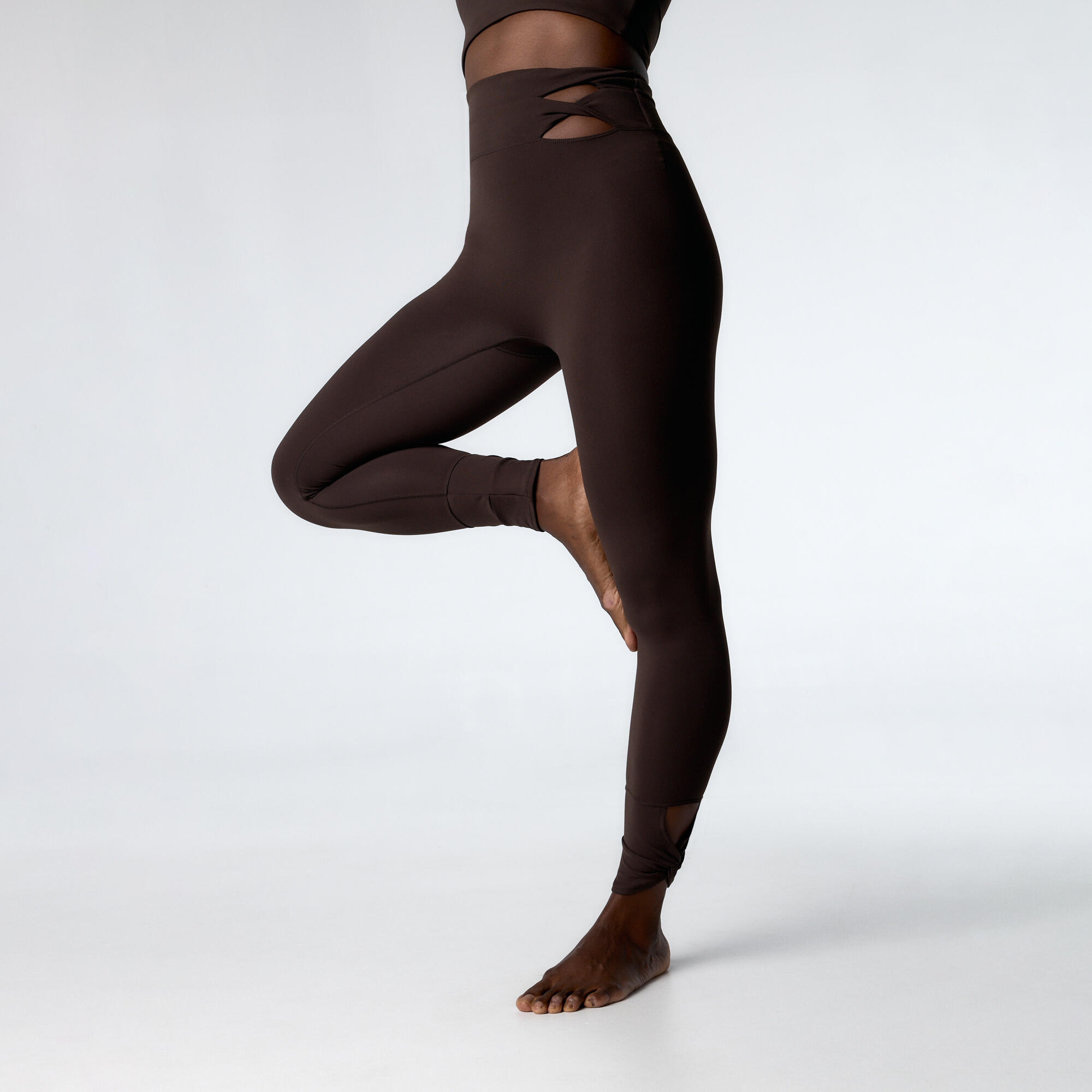 BLACK LIMBA Legging desportivos Swan 7/8 das mulher Black Limba