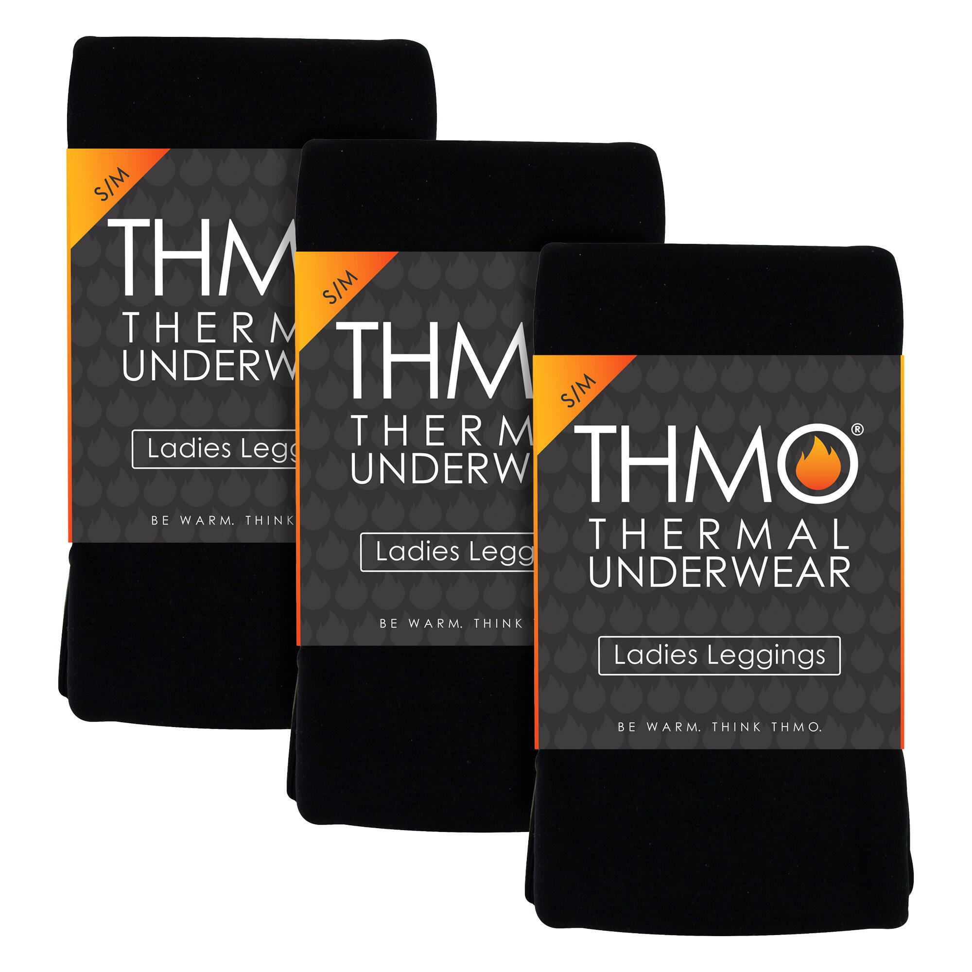 THMO - Lot de 3 leggings thermiques pour femme pour l'hiver 2/5